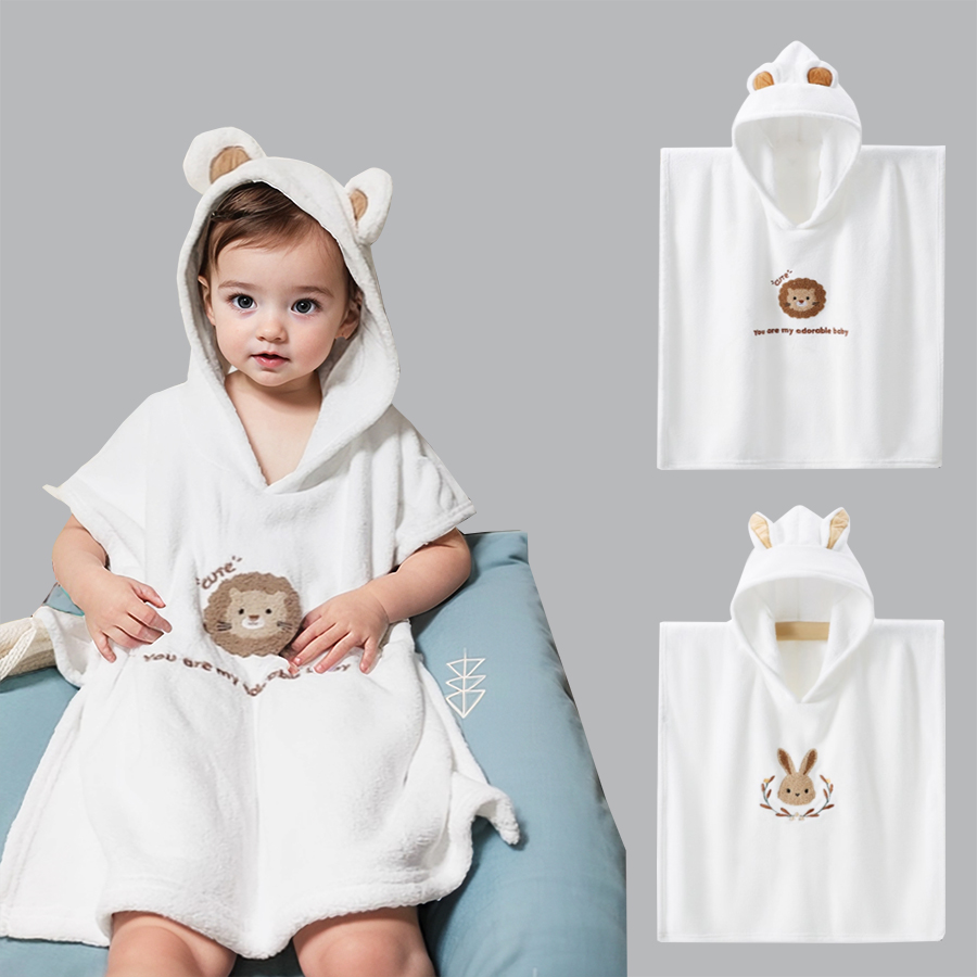 Baby Products For Summer - Babybadjas met capuchon Kinderbadhanddoek Superzachte badjas