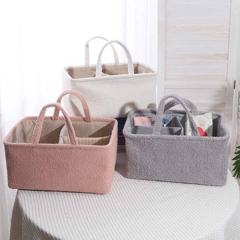 Baby Products Basket - Draagbare reistas voor moeders Multifunctionele luiertas