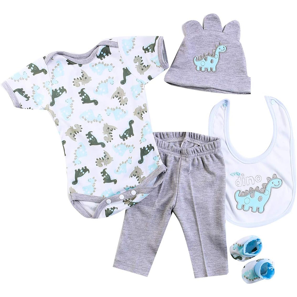 Baby Products Set - Reborn poppen babykleertjes dinosaurus outfits voor