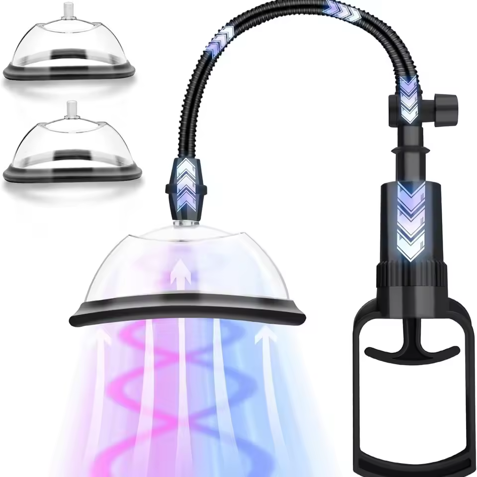Breast Pump - Handmatige vaginale pomp, borstmassager, poespomp, borstzuigmassager,