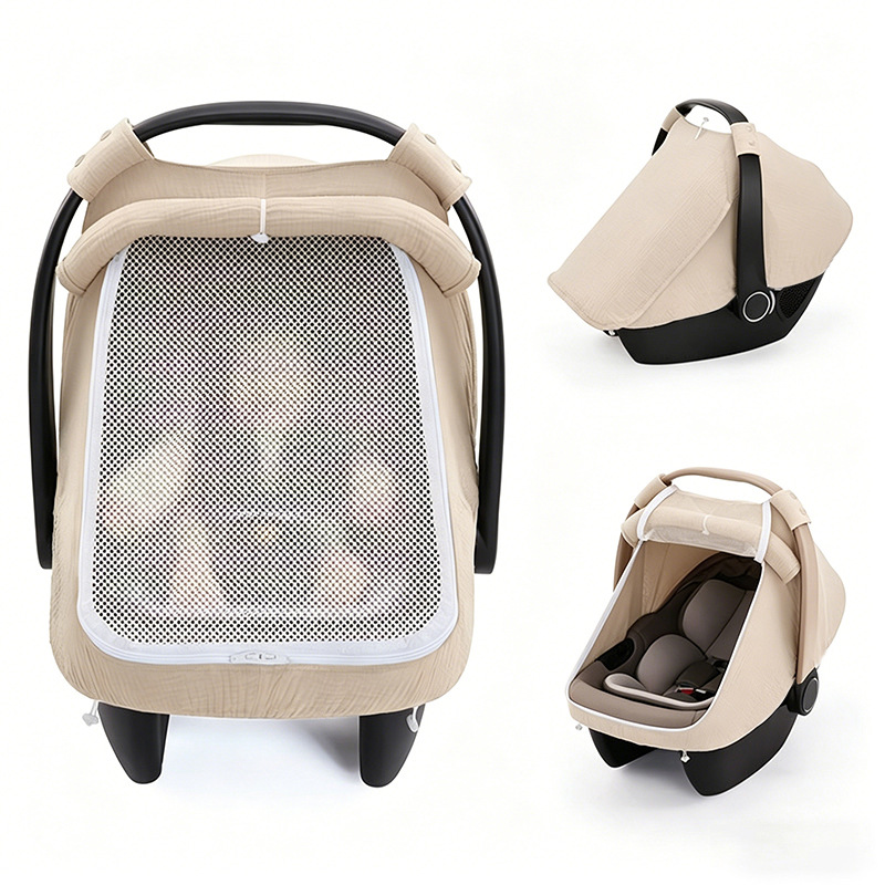 Infant Car Seat Cover - Autostoelhoezen voor baby's, zomerse autostoelhoes voor