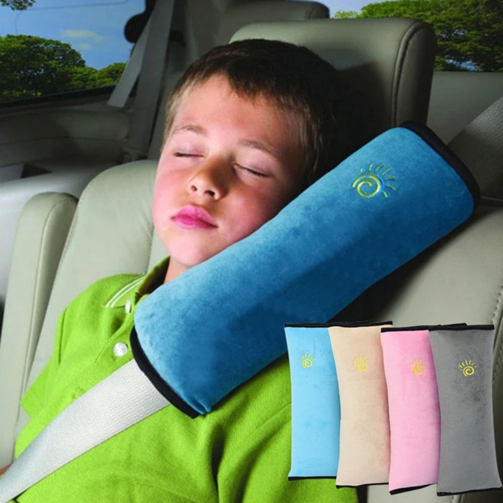 Infant Car Seat Cover - Autostoel Kussen Nek Kinderen Reiskussen Veiligheidsgordel