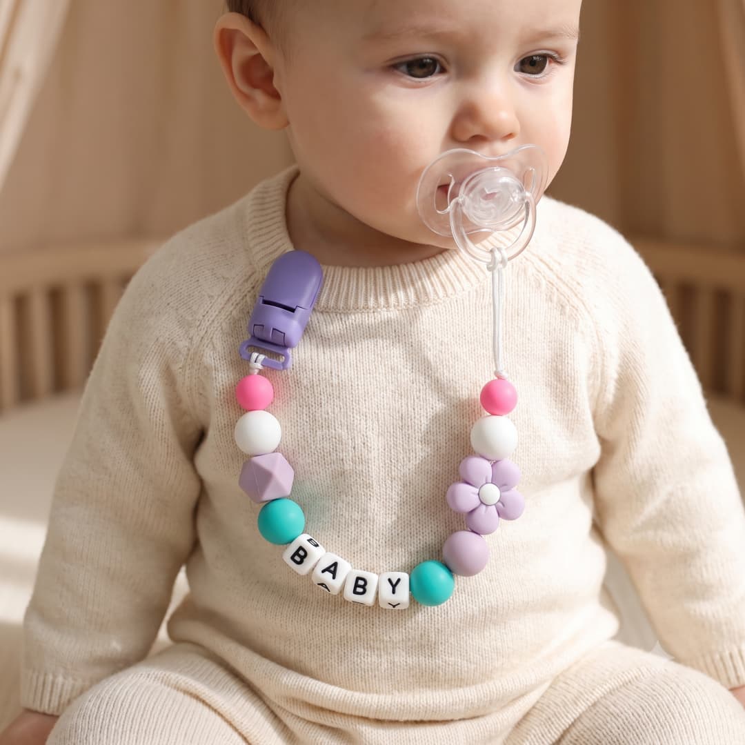 Gepersonaliseerde fopspeenclip - Baby Teethers recensie en prijs