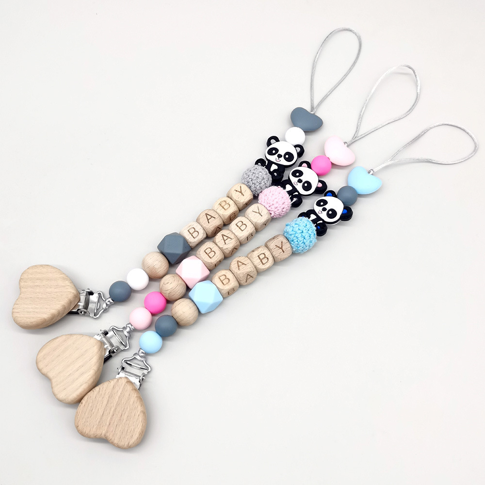 Houten gepersonaliseerde babyf - Baby Teethers recensie en prijs