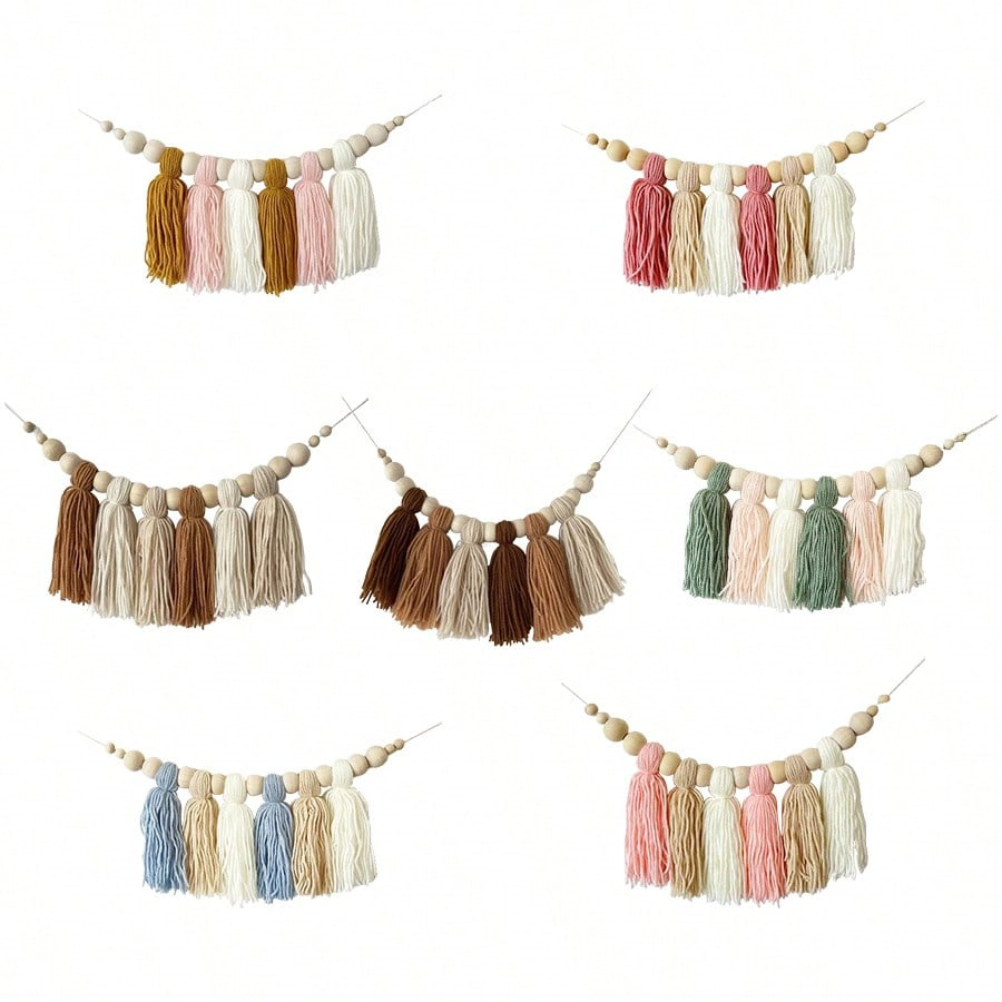 Boho katoenen kwastje slinger  - Baby Products Organic recensie en prijs