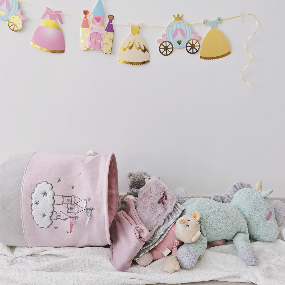 Grote roze wasmand Kinderspeel - Baby Products Basket recensie en prijs