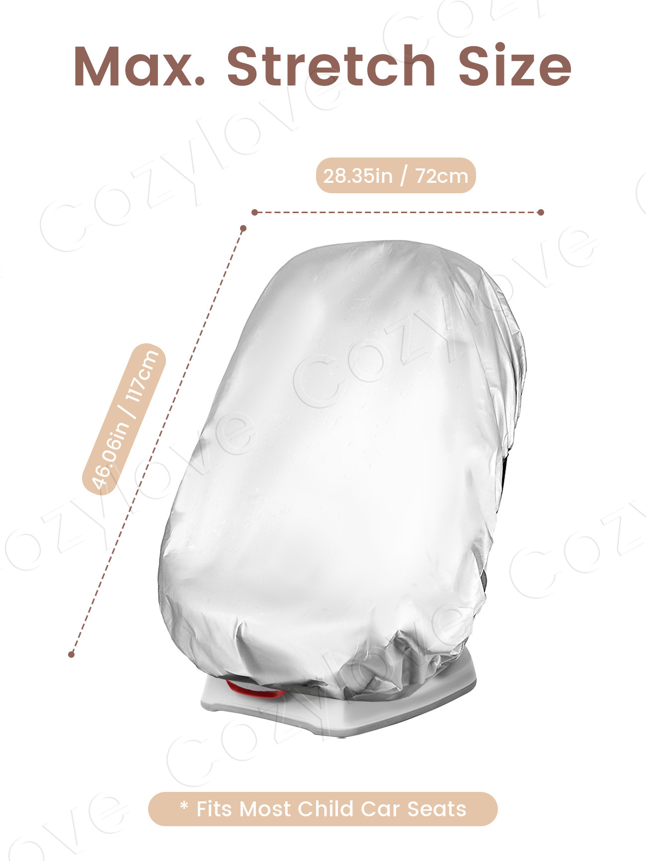 Universele zonnescherm voor ba - Infant Car Seat Cover recensie en prijs