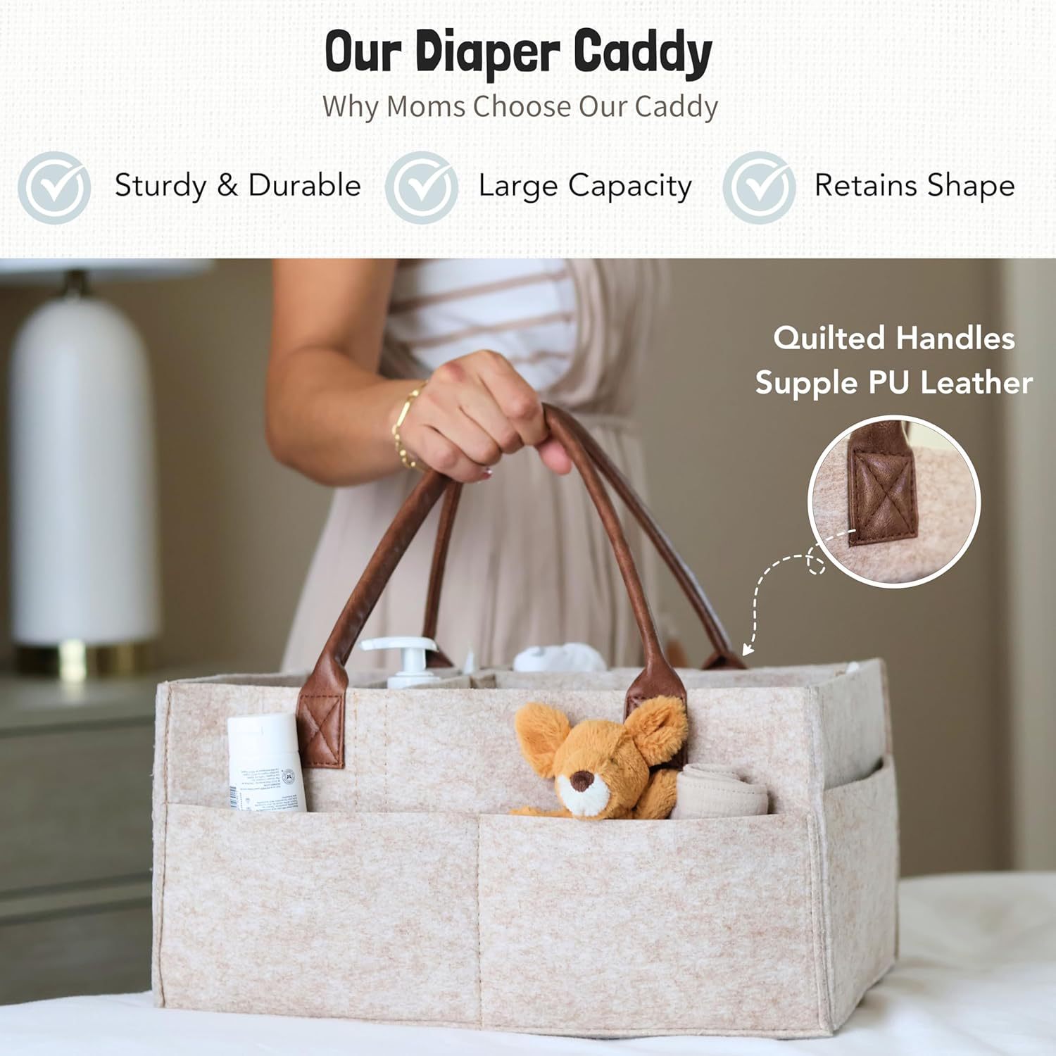 Baby Felt Opbergmandje voor de - Baby Products Basket recensie en prijs