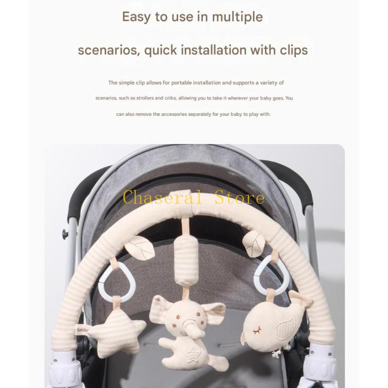 Zachte pluche kinderwagen hang - Baby Products Organic recensie en prijs