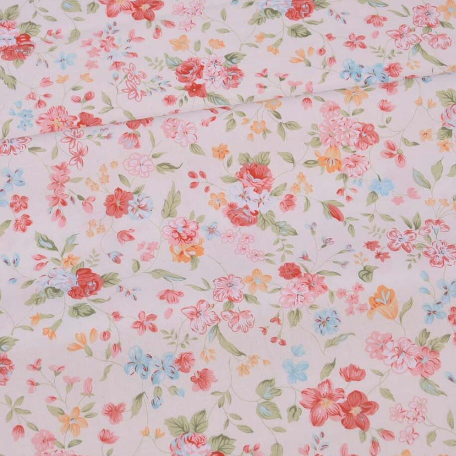 Paars Roze Bloemen Twill Katoe - Baby Products Organic recensie en prijs