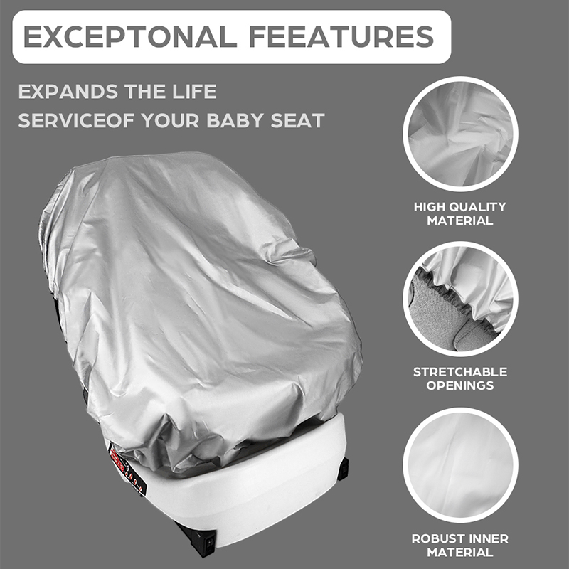 1PC zilveren baby-autostoel zo - Infant Car Seat Cover recensie en prijs