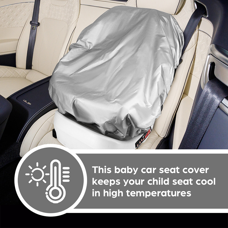 1PC zilveren baby-autostoel zo - Infant Car Seat Cover recensie en prijs