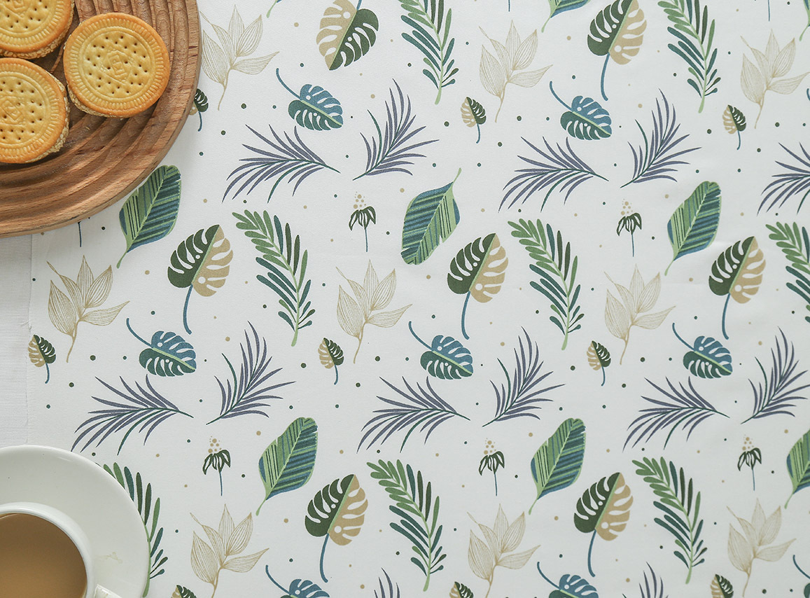 Blad Bedrukt 100% Katoenen Sto - Baby Products Organic recensie en prijs