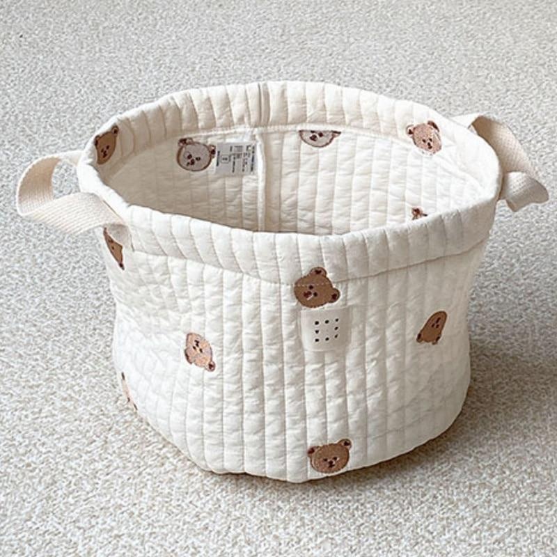 Schattige beer borduurwerk lui - Baby Products Basket recensie en prijs