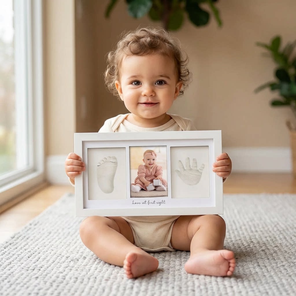 Baby Handafdruk Voetafdruk Kle - Baby Products Organic recensie en prijs