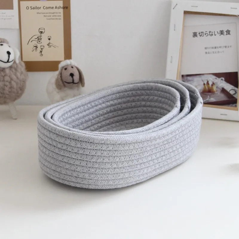 Nordic Katoenen Touw Geweven O - Baby Products Basket recensie en prijs