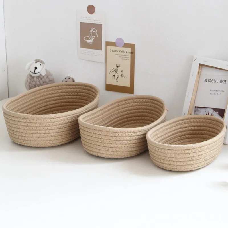 Nordic Katoenen Touw Geweven O - Baby Products Basket recensie en prijs