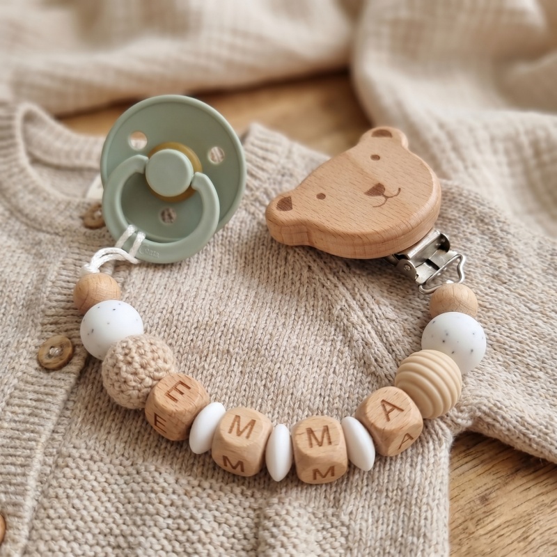 Gepersonaliseerde fopspeenclip - Baby Teethers recensie en prijs