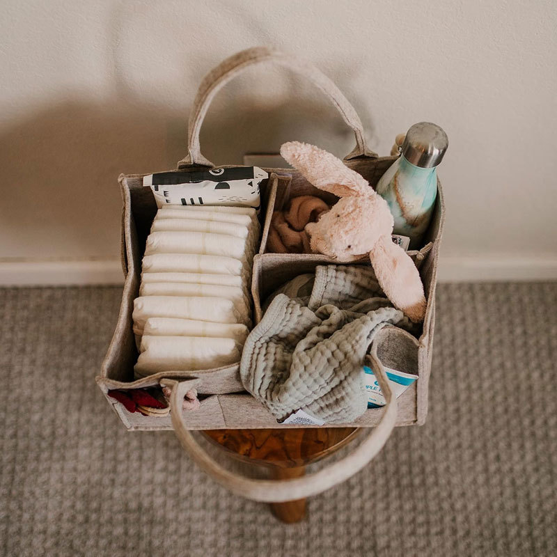 Luiercaddy - Opbergbak voor ki - Baby Products Basket recensie en prijs